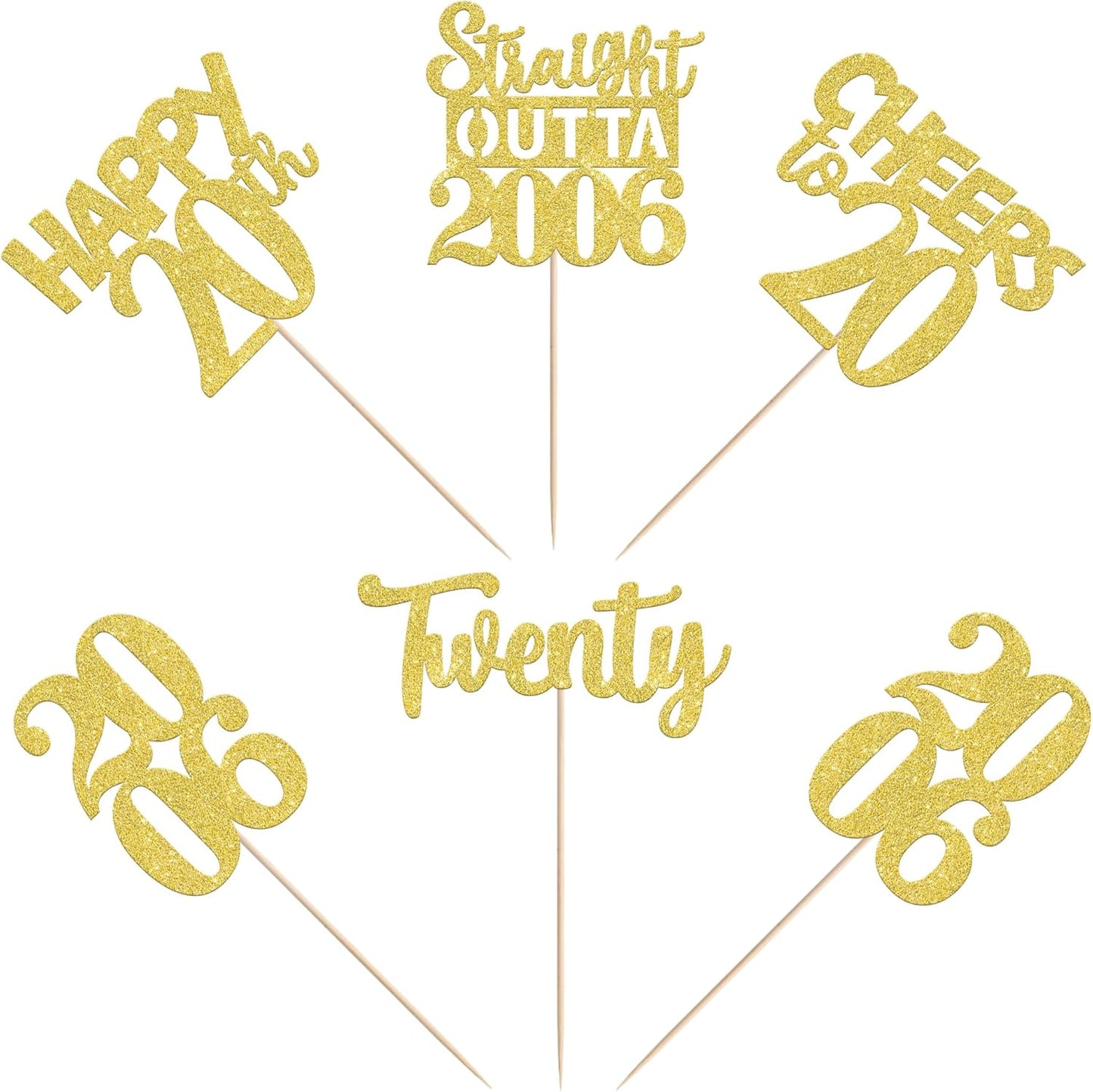 15 PCS 50th Birthday Centerpiece Sticks Fifty Happy 50th Straight Outta 1976 Table Flower Centerpieces Sticks Cheers to 50 Floral Decorations for 50th Birthday Party Centerpieces Supplies Black