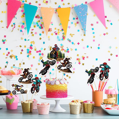 Beautiful Butterfly Centerpiece Sticks - Floral Baby Shower or Birthday Table Toppers - Butterfly Themed Gender Reveal Bridal Shower Party Decoration- Set of 15