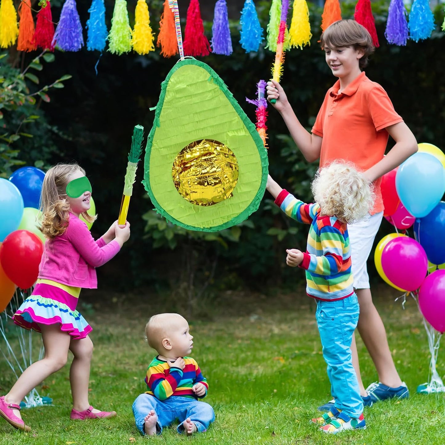Cinco De Mayo Donkey Pinata for Kids Birthday Party for Fun Fiesta Taco Party Supplies, Luau Event Mexican Theme Decoration, Carnivals Festivals, Taco Tuesday Event