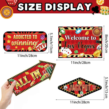 24 Pieces Retirement Decorations Retirement Party Directional Sign Retired Welcome Signs for Adults Retirement Themed Party Decorations Birthday Party Supplies