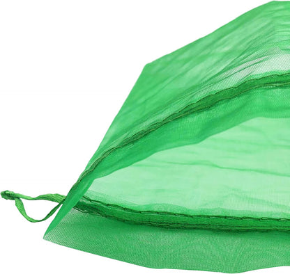 Jexila 120PCS Sheer Organza Bags 5X7 inches Mesh Drawstring Gift Bags Small for Jewelry Wedding Party Baby Shower Favor Bags (Rainbow )