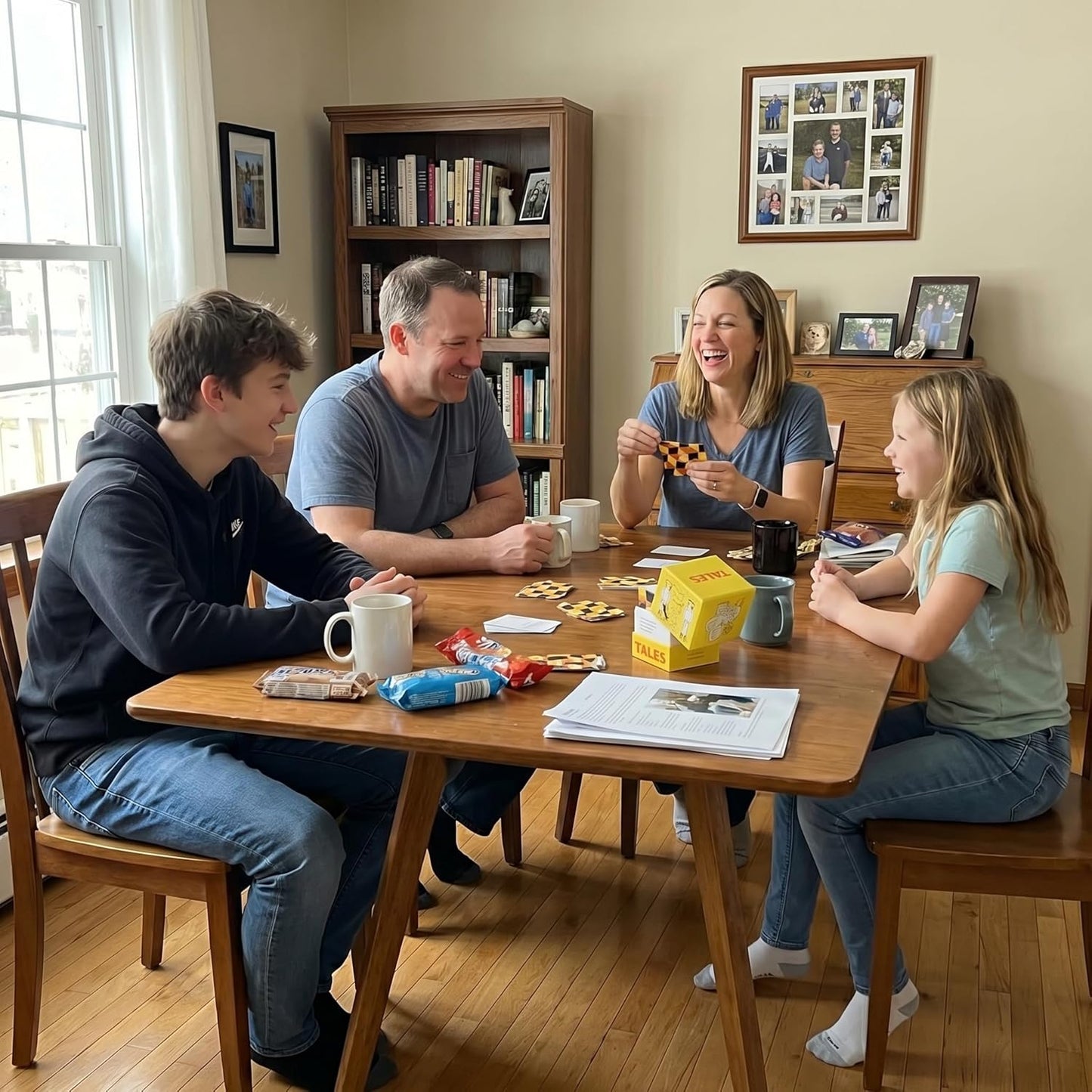 TALES 150 Conversation Cards, Friends Edition, Fun Friend Games for Adults, Teens, Kids, Perfect for Parties, Game Nights, Gifts & Gatherings, Conversations with Friends, Meaningful Connections