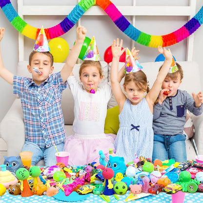 Party Favors for Kids, 64 Pcs Small Toys Prizes Bulk, Easter Basket Goodie Bag Stuffers, Pinata Egg Fillers, Treasure Box Toys for Classroom, Prize Box Birthday Gift Bag Student Rewards