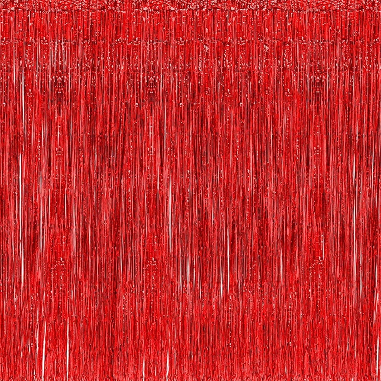 i-CHONY 2 Pcs 3.2ft x 8.2ft Champagne Gold Metallic Tinsel Foil Fringe Curtains Photo Booth Backdrop for Baby Shower Birthday Wedding Holiday Celebration Bachelorette Party Decorations