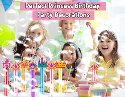 24PCS Animal Bubble Wands for Wild One Birthday Baby Shower Decorations Safari Jungle Theme Party Favors Supplies, Pinata Goodie Bags Filler, Classroom Prizes, Valentines Gifts, Easter Stuffers