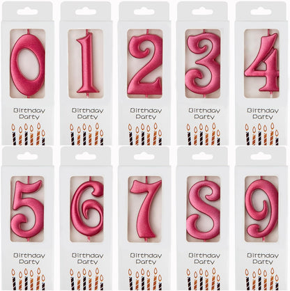 PHD CAKE 10-Count 0-9 Gold Number Birthday Candles, Number One Birthday, Gold Number Candles, Party Celebration, Baby Showers