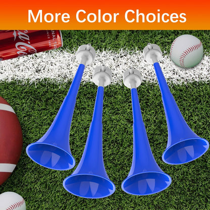 Vuvuzelas Soccer Horn Collapsible Blow Horns Noise Maker Loud Sound Sports Horn Noisemaker for Sporting Events School Graduation Games Party Supplies Favors Accessories