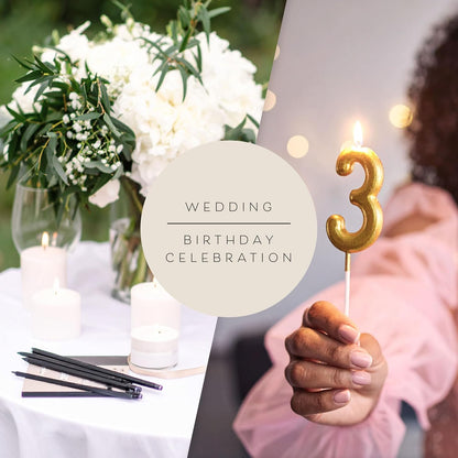 ARTESORI Wedding Guest Book for Reception — Gold-Foiled Guestbook to Sign in, Elegant Baby Shower Guest Book for Party & Birthday — Terracotta Photo & Polaroid Guest Book for Wedding & Bridal Shower