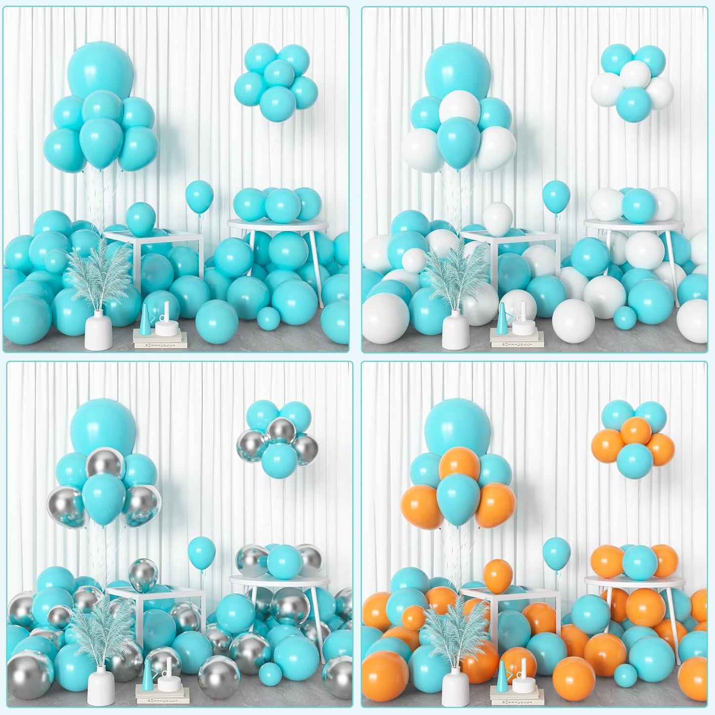 Amandir 153pcs White Sand Balloons Arch Garland Kit Different Sizes 18 12 10 5 Inch Cream Beige Sand White Latex Balloon for Birthday Boho Neutral Baby Shower Wedding Anniversary Party Decorations
