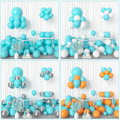 Amandir 153pcs White Sand Balloons Arch Garland Kit Different Sizes 18 12 10 5 Inch Cream Beige Sand White Latex Balloon for Birthday Boho Neutral Baby Shower Wedding Anniversary Party Decorations