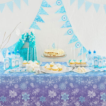 Staraise 3PCS Unicorns Tablecloths for Birthday Decoration, Unicorn Party Decorations Pastel Rainbow DisposableTable Covers for Kids Girls Baby Shower Birthday Party Supplies, 51.2X 86.6inch