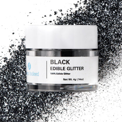 Sweets Indeed Edible Glitter, Perfect for Drinks, Cocktails, Beverages & Cake Decorating, Dessert Cake Topper, 4 grams (Gold 4g)