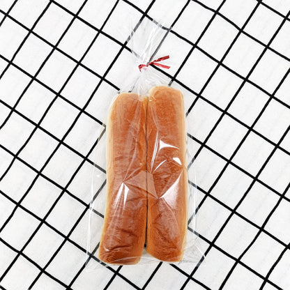 XLSFPY 100PCS Clear Cellophane Bags, 5x7 Small Treat Bags with Ties, Cake Pop Bags, Candy Bags, Goodie Bags, Rice Crispy Treat Bags, Clear Bags for Favors Birthday Party (5'' x 7'')