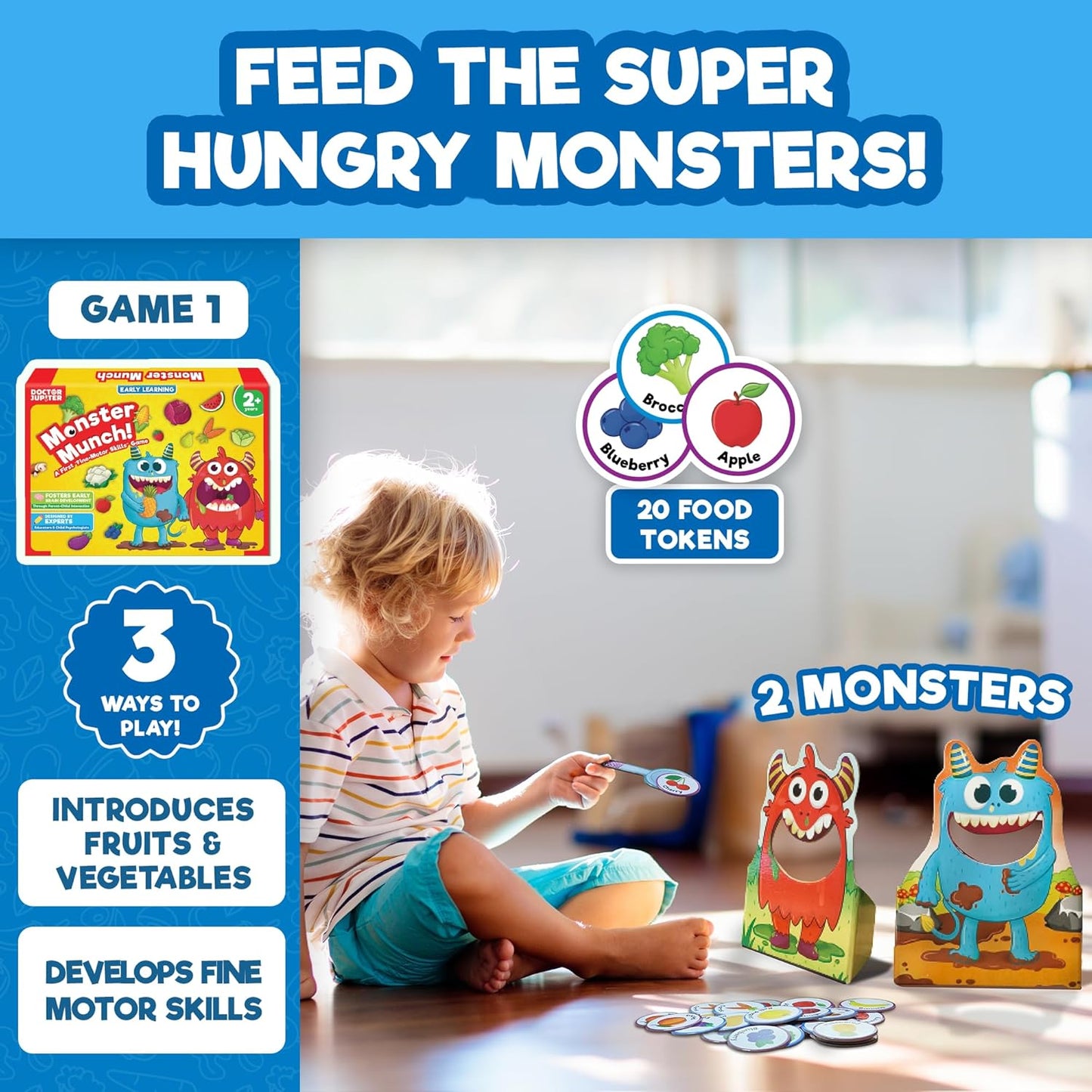Doctor Jupiter Scavenger Hunt | Toys for Ages 2-4 | Birthday Gift Ideas for 2 Year Old Boys and Girls | Toddler Toys for 2-3-4 Year Old | Learning & Education Toys