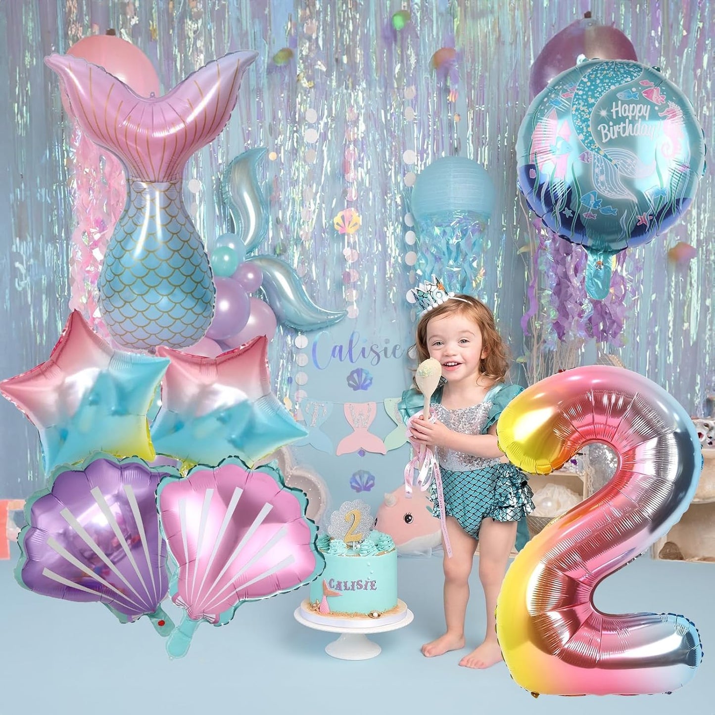 Dinosaur 5th Birthday Decorations, Dinosaur Birthday Party Decorations with Giant Inflatable Dinosaur Balloons 40 Inch Helium Foil Mylar Number 5 Balloons for Dinosaur Theme Birthday Party Decorations