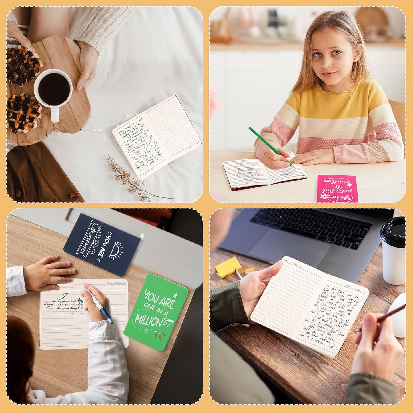 BESARME 16 Pack Mini Notebooks Bulk, A6 Small Lined Pocket Notebook End of Year Gifts for Students Elementary School Graduation Gifts for Kids Students School Supplies