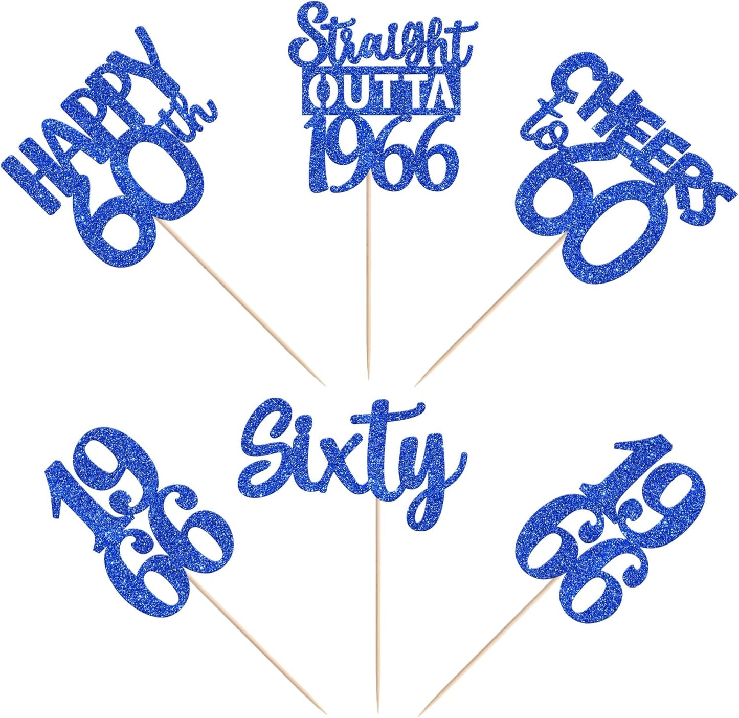 15 PCS 50th Birthday Centerpiece Sticks Fifty Happy 50th Straight Outta 1976 Table Flower Centerpieces Sticks Cheers to 50 Floral Decorations for 50th Birthday Party Centerpieces Supplies Black