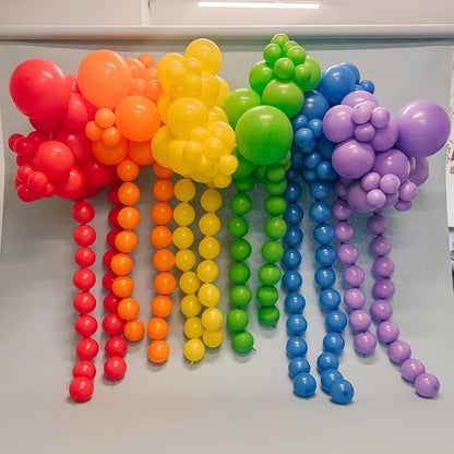 Gold Quick Link Balloons, 60PCS Linking for Balloon Wall Arch Chains, 6inch Linkable for Wedding Birthday Baby Shower Engagement Graduation Party Decorations