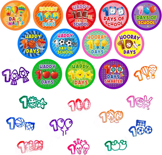 Cinrobiye 24 Pcs Race Car Stampers for Boys Girls, Racing Birthday Party Supplies Favors, Classroom Rewards, Carnival Prizes, Goodie Bag Pinata Fillers for Let’s Go Racing Checkered Flag Party - Colors A