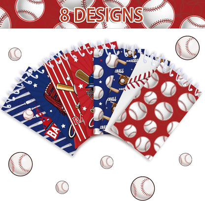 24 Pcs Mini Baseball Themed Notepads Sports Party Favors Sports Spiral Pocket Notepads Goodie Bag Stuffers Notepads Spiral Mini Notebooks for Teens Teacher Classroom Reward