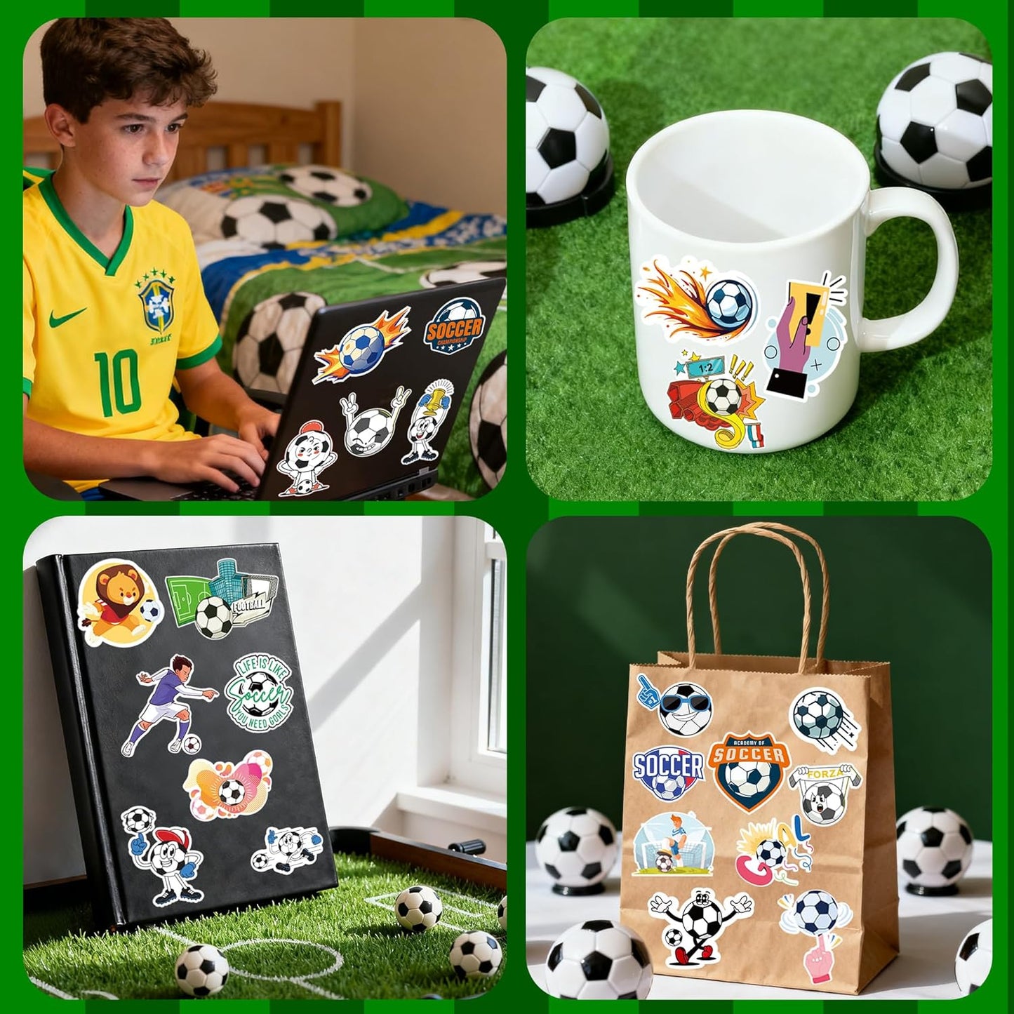 OHOME 100 PCS Water Bottle Stickers for Kids,Cute Animal Aesthetic Sticker Pack - Waterproof Vinyl Kawaii Stickers for Girls Boy Classroom Prizes,Party Favors for Scrapbook, Laptops, Journal,Birthday