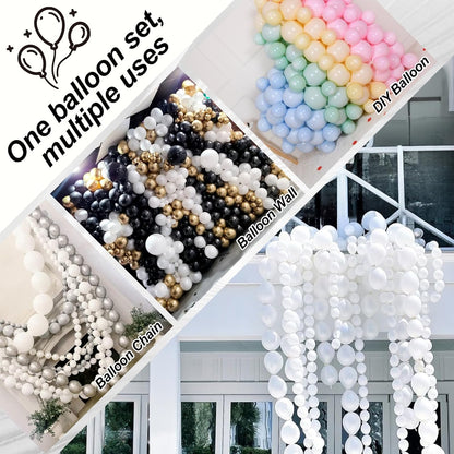 Gold Quick Link Balloons, 60PCS Linking for Balloon Wall Arch Chains, 6inch Linkable for Wedding Birthday Baby Shower Engagement Graduation Party Decorations