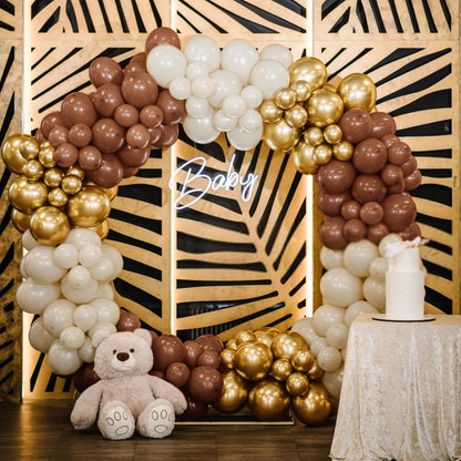 110pcs Black Balloon 12 inch, Black Latex Balloons for Birthday Party Baby Shower Wedding(with 2 Ribbons). - Colors B