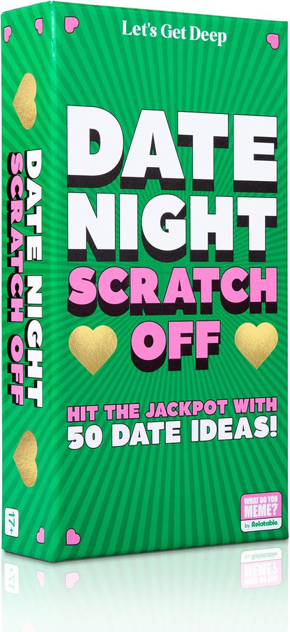 Let's Get Deep: Friends Edition by Relatable, Fun Group Card Game, Easy Adult Game for Game Night, Perfect for Party Games with Friends, Includes 400 Question Cards, Three Increasingly Personal Levels