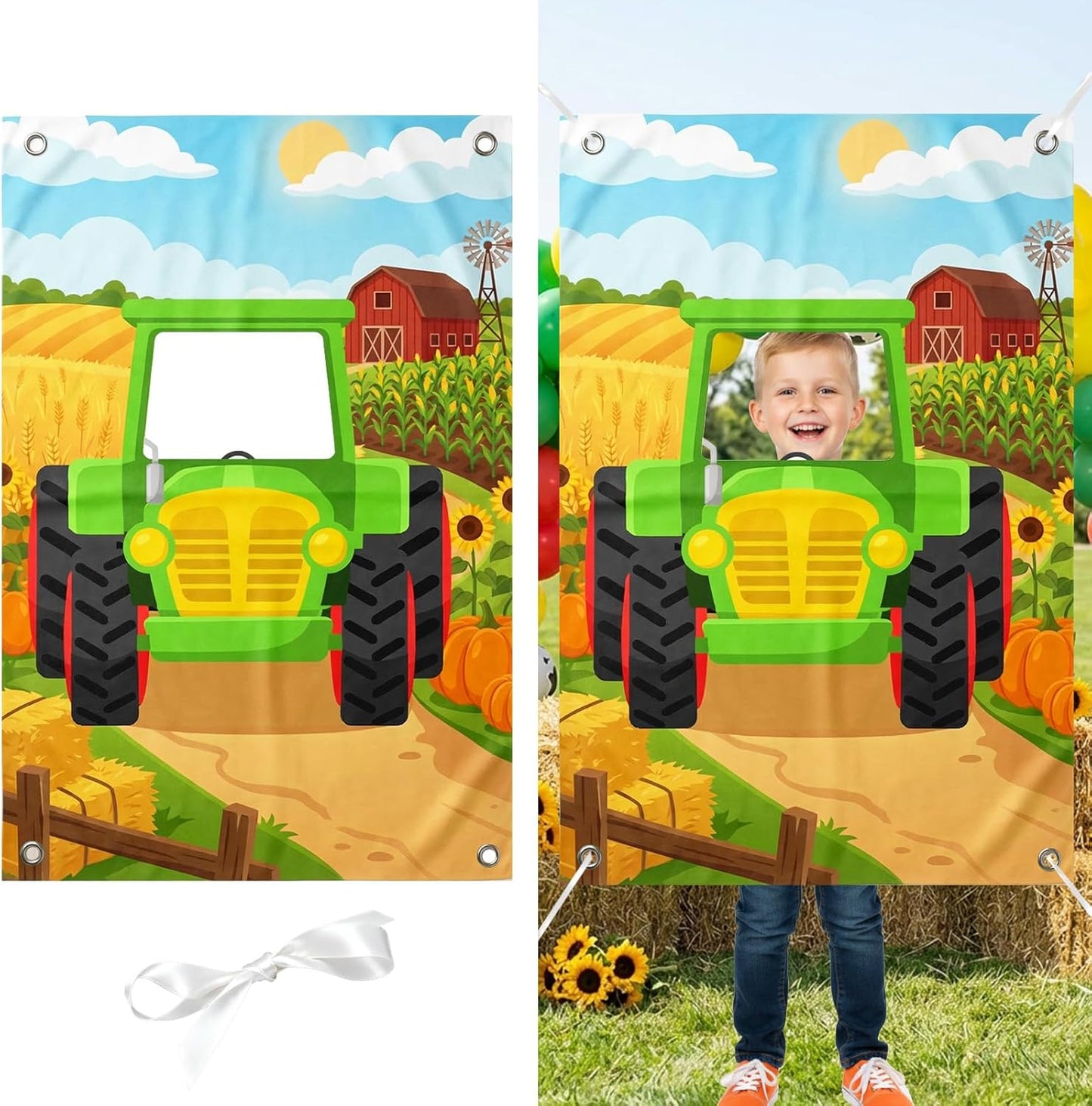 Serencatcher Engineer Party Decorations Photo Prop Backdrop 5x3.3ft Engineer Theme Cutout Backdrop Photo Booth Props Face in Hole Background Banner for Birthday Baby Shower Party Supplies Selfie Frame