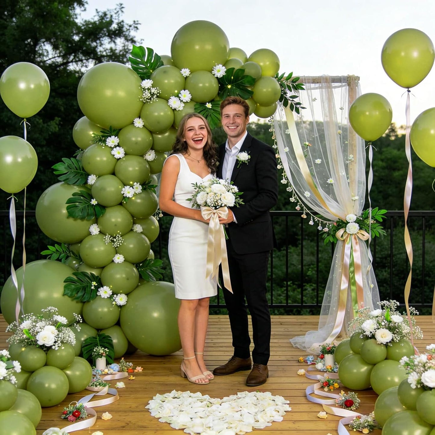 110pcs Black Balloon 12 inch, Black Latex Balloons for Birthday Party Baby Shower Wedding(with 2 Ribbons). - Colors A