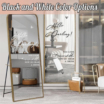 Custom Name Welcome to Our Wedding Signs Personalized Wedding Mirror Decals Selfie Mirror Decal for Wedding Entry Reception Display Golden Date Marriage DIY Vinyl Lettering Welcome Party Decoration