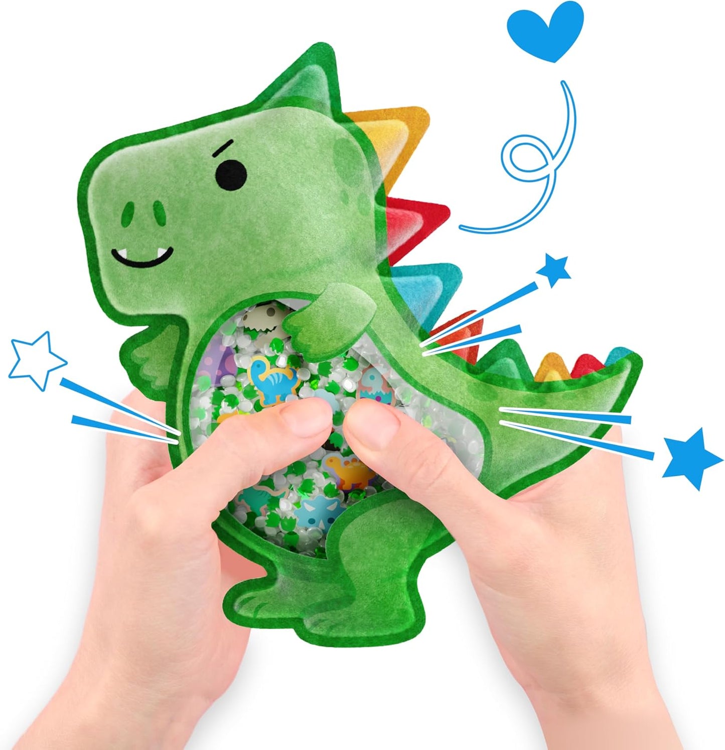 Vango BIZYBOO - The Original Seek & Find Plush - Hidden Object Search Problem Solving Educational Matching Game for Kids 2 and Up (Chill Bill)