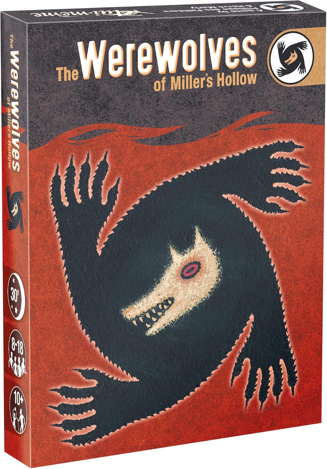Asmodee The Werewolves of Miller's Hollow Party Game - Social Deduction and Strategy Game, Fun Family Game for Kids and Adults, Ages 10+, 8-18 Players, 30 Minute Playtime, Made by Zygomatic