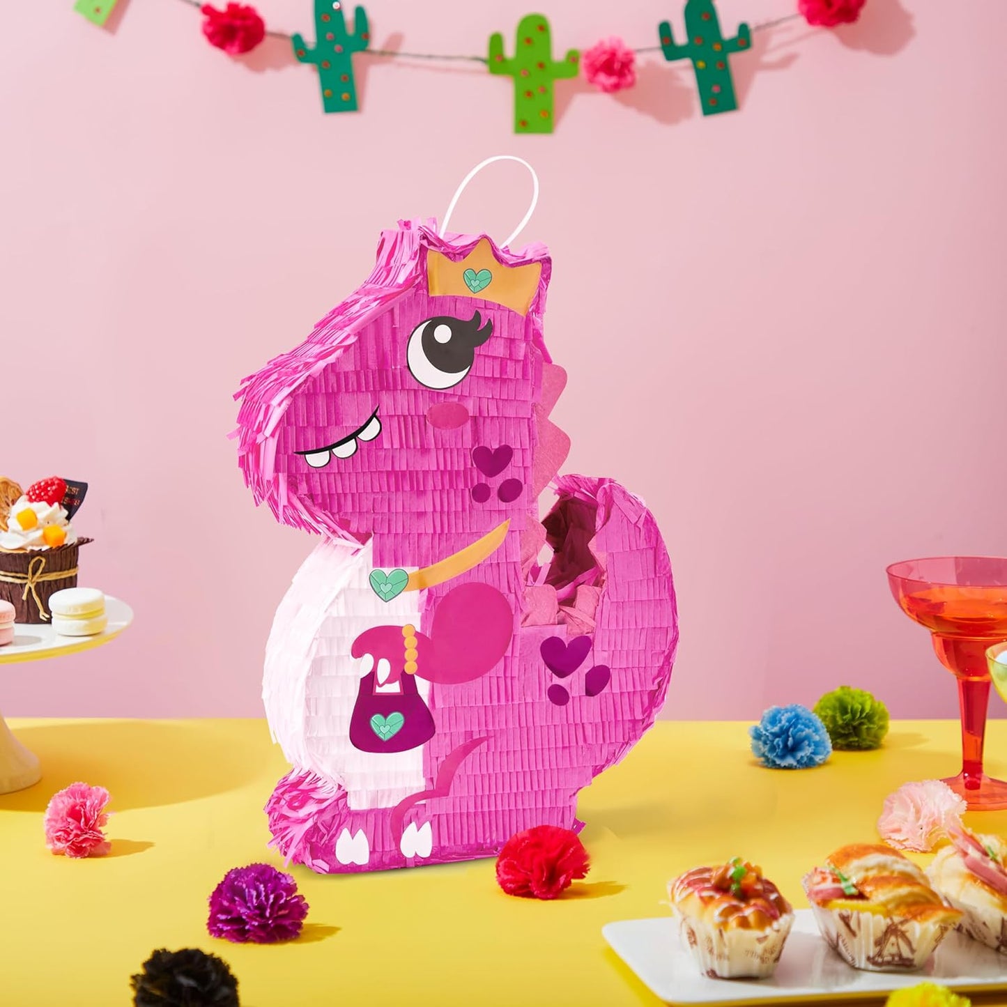 Cinco De Mayo Donkey Pinata for Kids Birthday Party for Fun Fiesta Taco Party Supplies, Luau Event Mexican Theme Decoration, Carnivals Festivals, Taco Tuesday Event