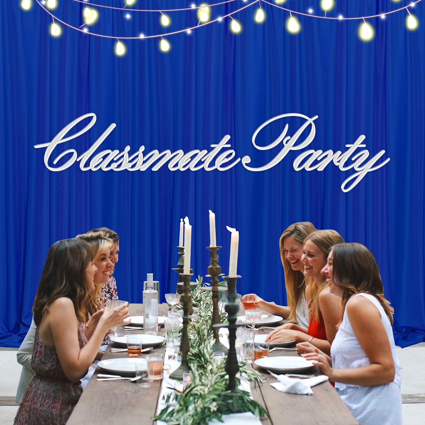MEETSKY Black Backdrop Curtains for Parties - 10ft x 8ft Party Photo Background Curtain Rod Pocket Fabric Drapes Panels for Boys Birthday Holiday Home Halloween Decoration, 5ft x 8ft, 2 Panels