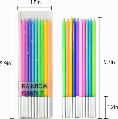 PHD CAKE Champagne Gold Long Thin Metallic Birthday Candles, Cake Candles, Birthday Parties, Wedding Decorations, Party Candles