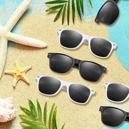 ASTARON Sunglasses Bulk, 6/12/24/48 Pack Sunglasses Party Favors for Summer Beach Pool Birthday Wedding Party Supplies