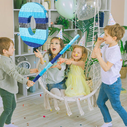 PCFING 30 Inch Piñata Stick Kit Blue Very Sturdy Will Not Break, Suitable for Boys Girls Adults Can Have Fun at Any Party