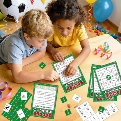 4th of July Bingo Game Set for 24 - Patriotic Party Activities, Independence Day Games for Family Reunion, School & Classroom Decorations – 5" x 7" Cards
