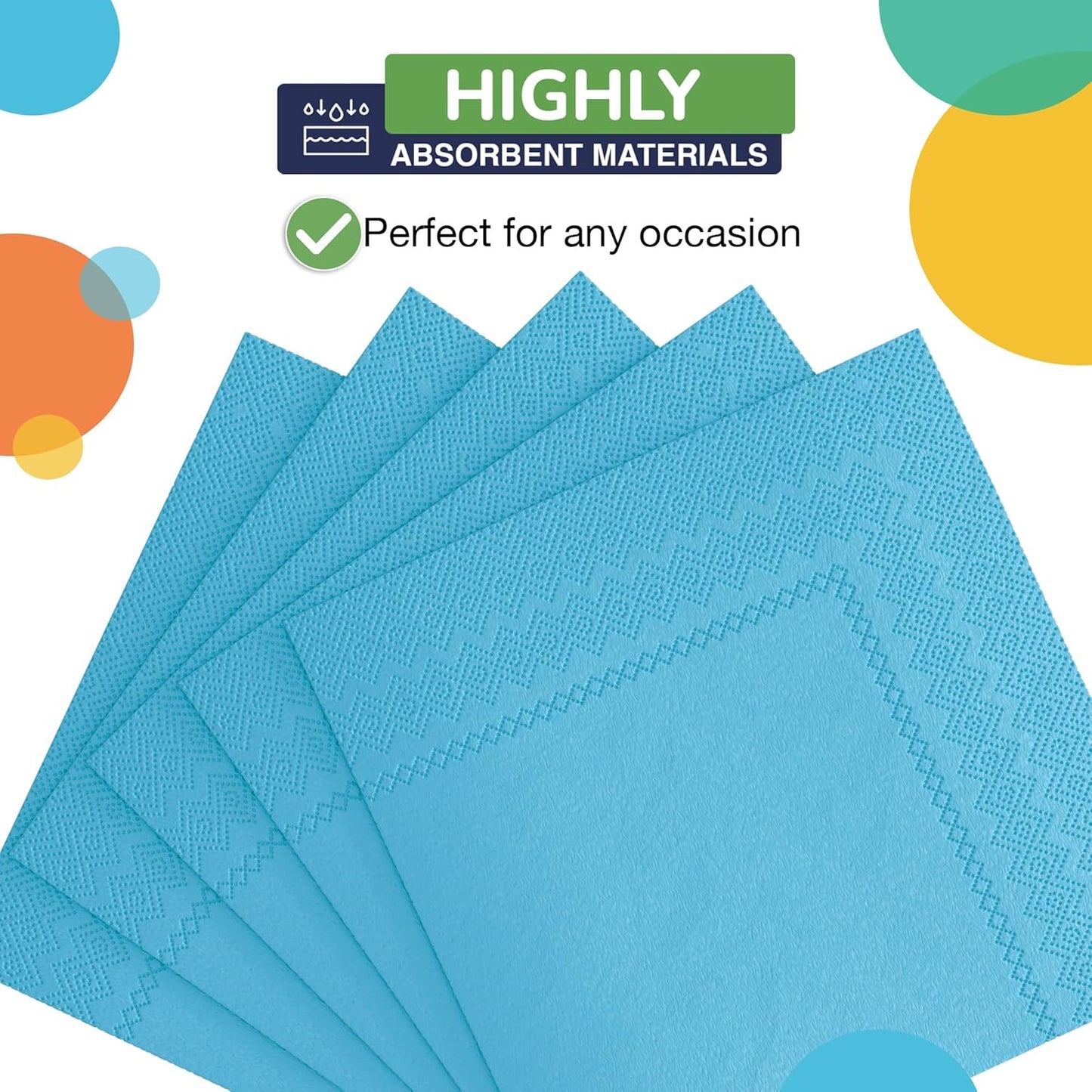 Party Solids Purple Paper Napkins Disposable Everyday 50 Pcs 2 Ply Purple Dinner Napkins Paper Everyday For Parties & Party Supplies