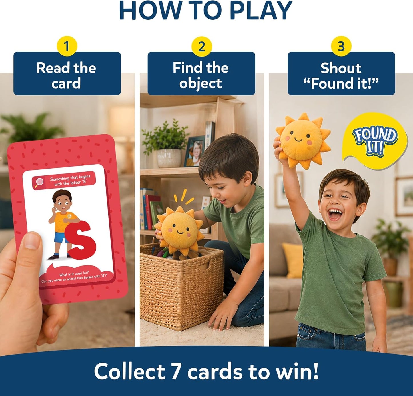 Skillmatics Outdoor Scavenger Hunt Card Game - Found It, Learning Toys, Educational Game Collections, Gifts for Kids, Boys, Girls and Families, for Ages 4, 5, 6, 7, Perfect for Home, School, Playdates