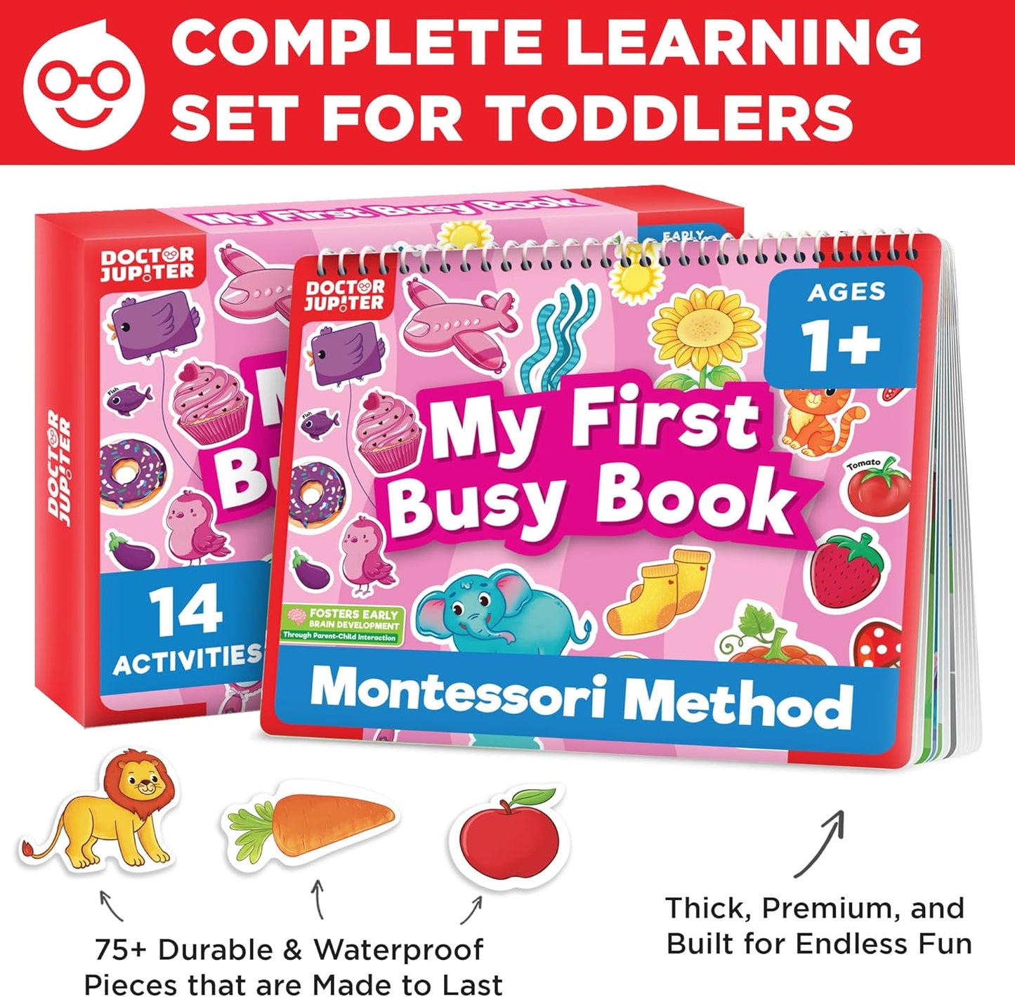 Doctor Jupiter Scavenger Hunt | Toys for Ages 2-4 | Birthday Gift Ideas for 2 Year Old Boys and Girls | Toddler Toys for 2-3-4 Year Old | Learning & Education Toys