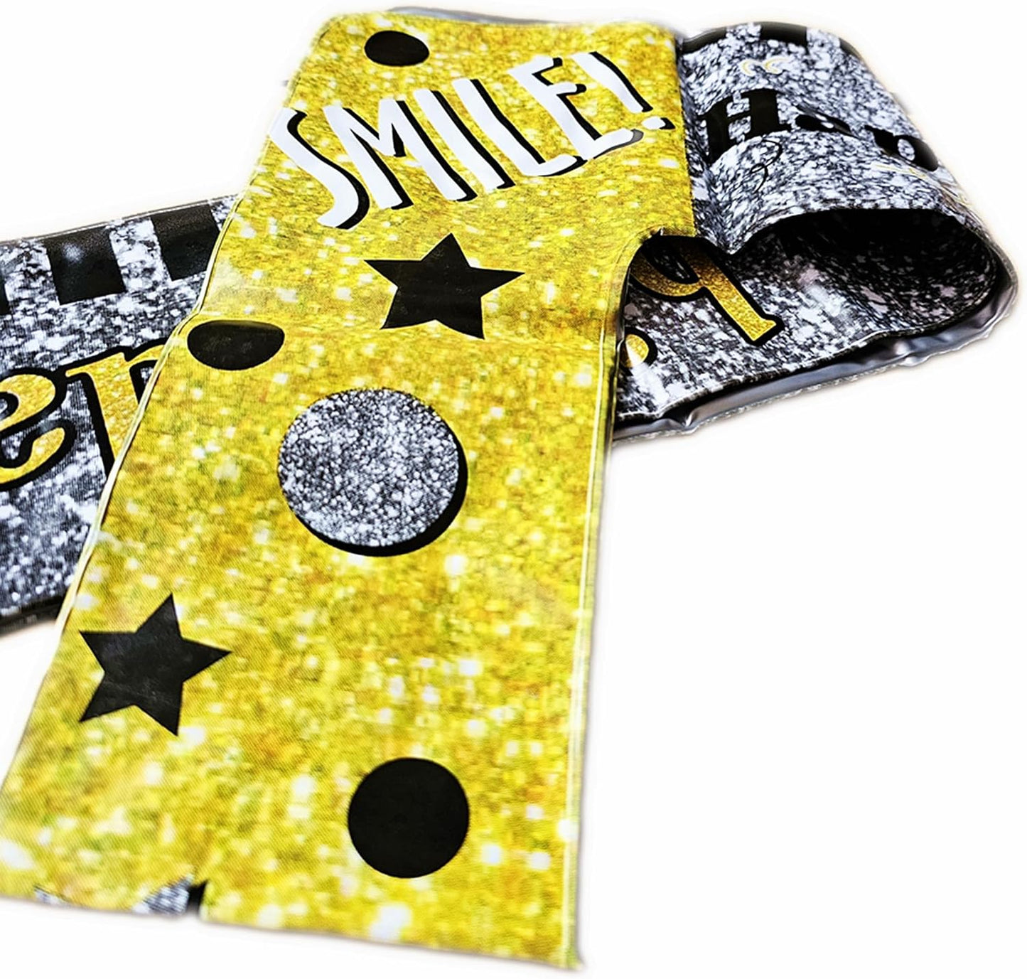 60th Birthday Inflatable Photo Booth Set - Giant Selfie Photo Booth Frame & Props - Black PVC Material - Party Decor