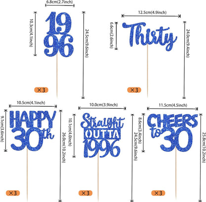 15 PCS 50th Birthday Centerpiece Sticks Fifty Happy 50th Straight Outta 1976 Table Flower Centerpieces Sticks Cheers to 50 Floral Decorations for 50th Birthday Party Centerpieces Supplies Black