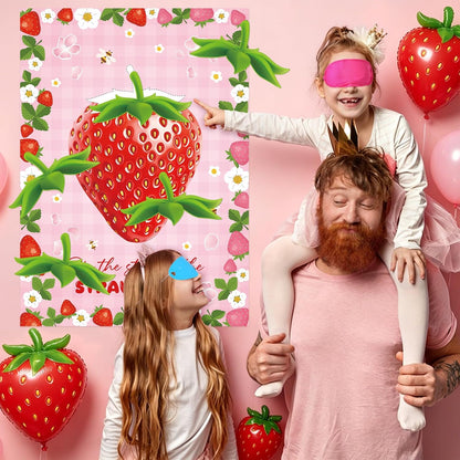 Pin The Crown on The Princess Party Games for Girls Princess Birthday Party with 24 Pcs Crowns, Large Princess Poster for Kids Girls Princess Birthday Party Princess Tea Party Decorations