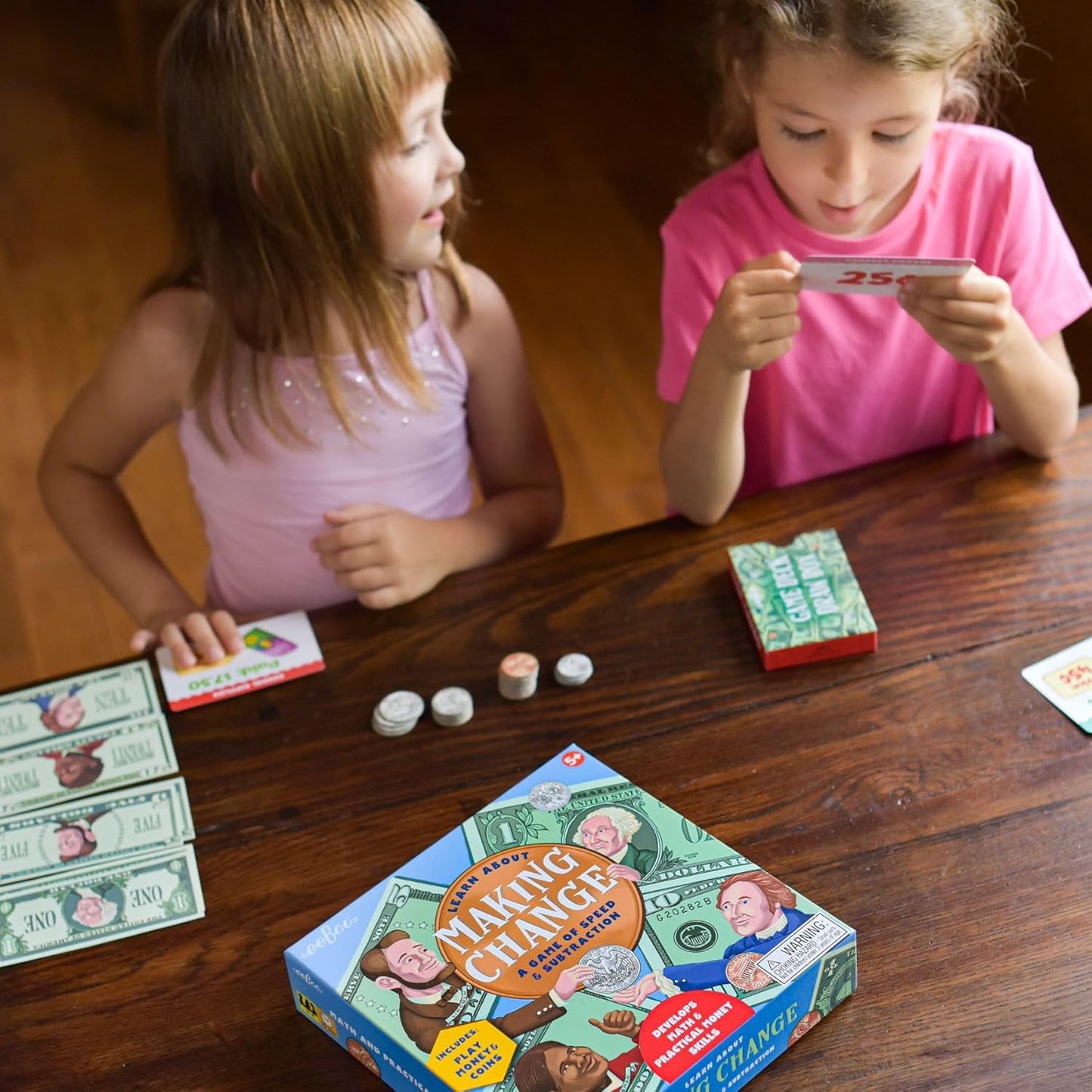 eeBoo Scavenger Hunt Indoors Game, a Finding Game that develops observational and Analytical Skills, Includes 50 Cards & Instructions, for Ages 3 and up