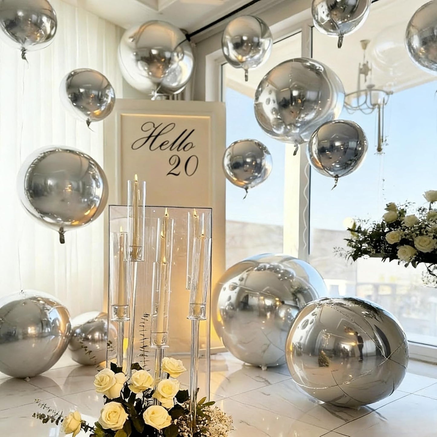 HILAVO Crown Balloons, Large Gold Foil Crown Balloons Gold Crowns Decoration for King and Queen Party Royalty Birthday Wedding Party Baby Shower Decorations Supplies