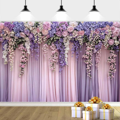 10x8ft Country Wedding Photography Backdrop Rustic Barn Door Photography Backdrop Farmhouse Pink Flower Cabin Wooden Birthday Baby Shower Wedding Bridal Party Banner Photo Booth Props Background