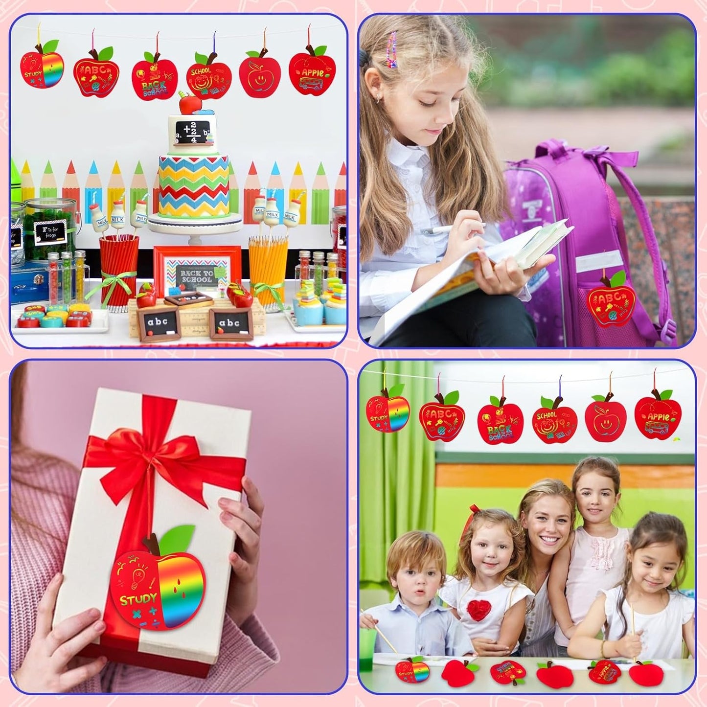 JULMELON 36 PCS Ocean Crafts, Rainbow Scratch Art Under The Sea Party Favors DIY Magic Color Summer Ocean Animals Scratch Cards for Summer Party Favors School Activities