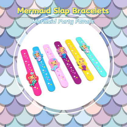 Cat Slap Bracelets for party- Silicone Wristbands Adjustable Party Favors, Classroom Prizes, Carnival Games - Birthday Gifts for Adults(6Pack)-LOCHSOEL